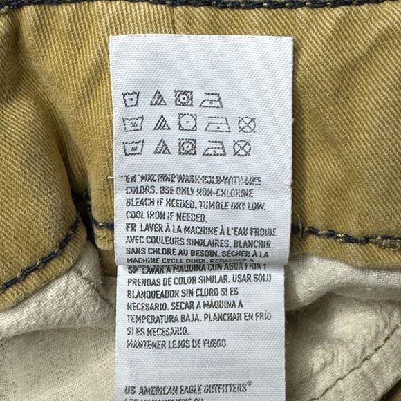 American Eagle Shorts Mens 30 Tan Longboard Chino‎ Classic Neutral Casual - Picture 7 of 7